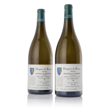 View full screen - View 1 of Lot 3039. Meursault Premier Cru Les Charmes, Cuvée Albert Grivault 2007 Faiveley (2 MAG).