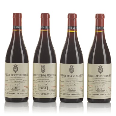 View full screen - View 1 of Lot 480. Chambolle Musigny 2007 Comte Georges de Vogüé (4 BT).