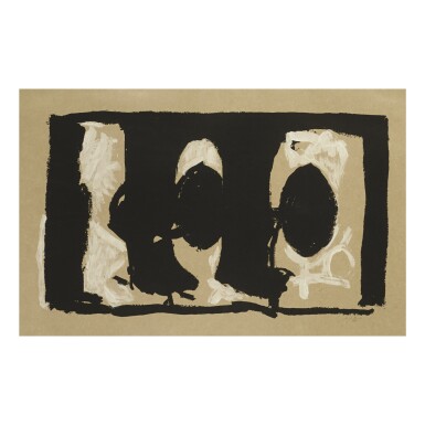 View full screen - View 1 of Lot 241. ROBERT MOTHERWELL | ELEGY STUDY I (W.A.C. 488).