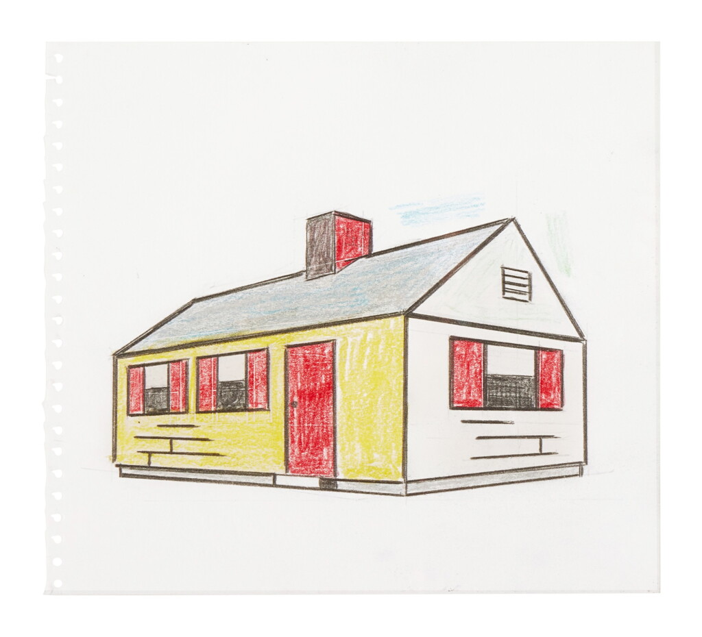View full screen - View 1 of Lot 267. House with Gray Roof (Study).