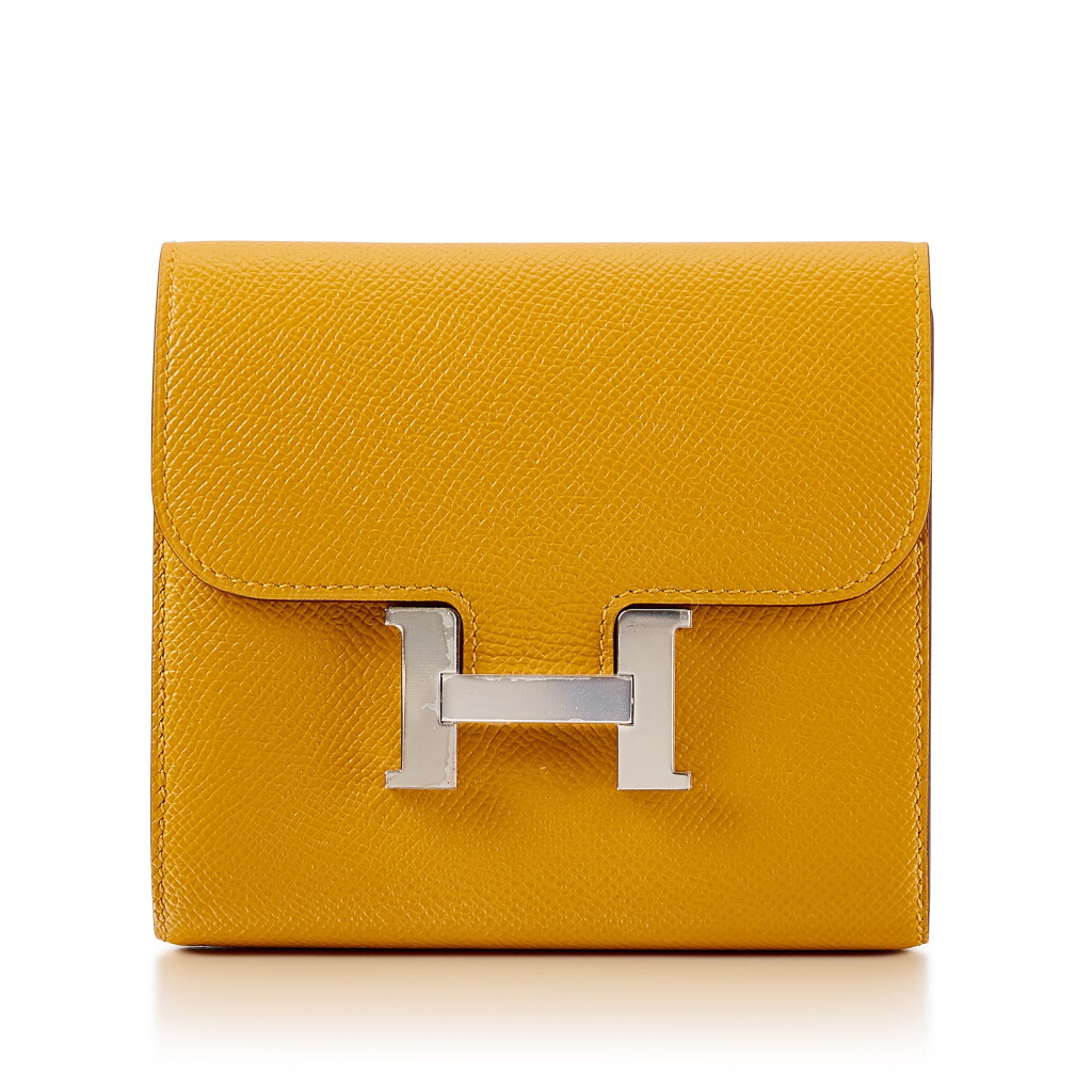 View full screen - View 1 of Lot 8326. Jaune Ambre Bleu Atoll Epsom Constance Compact Palladium Hardware, 2018.