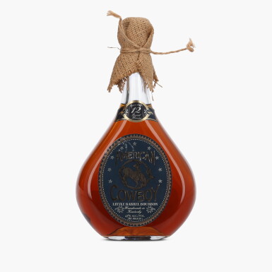 View full screen - View 1 of Lot 2374. American Cowboy Little Barrel Bourbon 12 Year Old 86 Proof NV (1 Bottle 75cl).