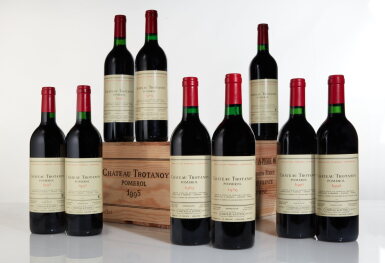 View full screen - View 1 of Lot 29. Château Trotanoy "Vertical" (3 BT).