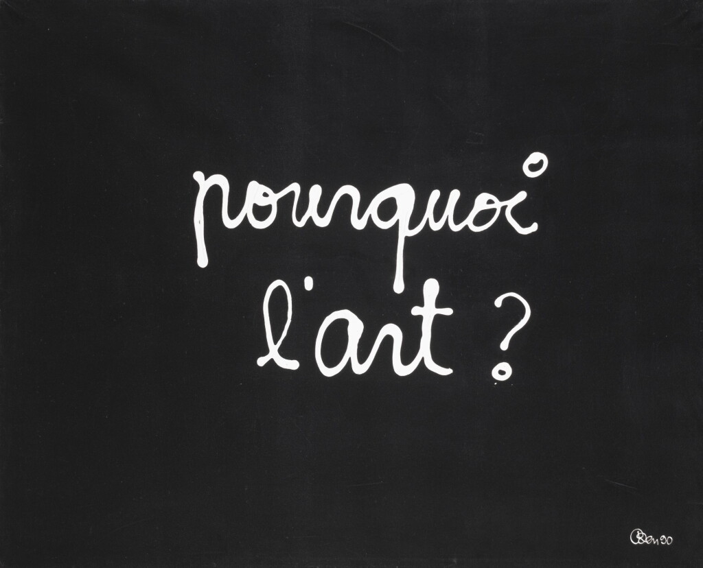 View full screen - View 1 of Lot 157. Pourquoi L'art? .