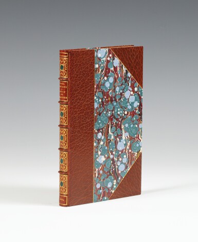 View full screen - View 1 of Lot 201. VERLAINE. Jadis et Naguère. 1884. Édition originale. Demi-maroquin de Tchekeroul.