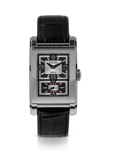 View full screen - View 1 of Lot 52. ROLEX | CELLINI PRINCE, REF 5443 WHITE GOLD WRISTWATCH CIRCA 2005.