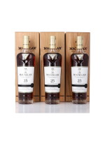 The Macallan 25 Year Old Sherry Oak 43.0 abv NV (3 BT 75cl)