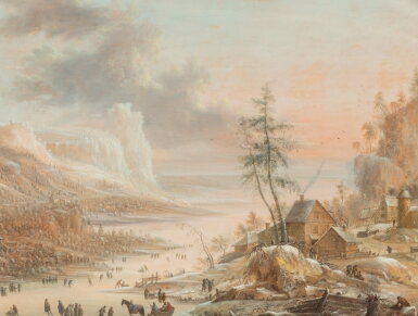 View full screen - View 1 of Lot 329. Winter Landscape.