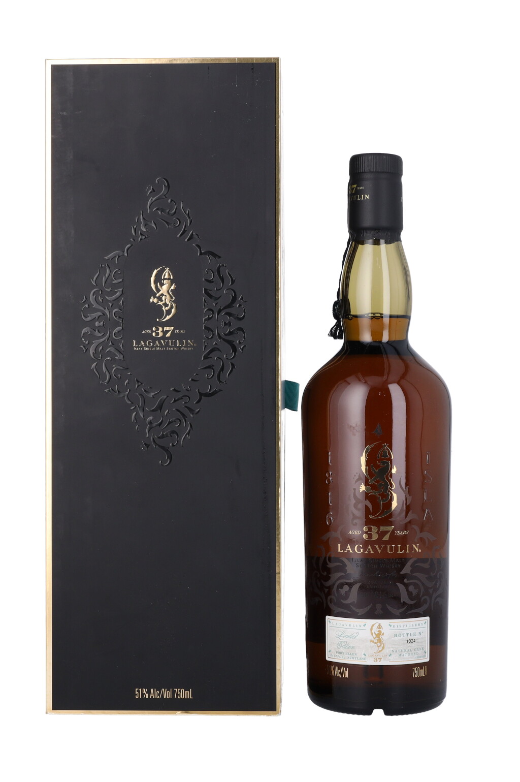 View full screen - View 1 of Lot 5920. Lagavulin 37 Year Old 51.0 abv 1976 (1 BT75).