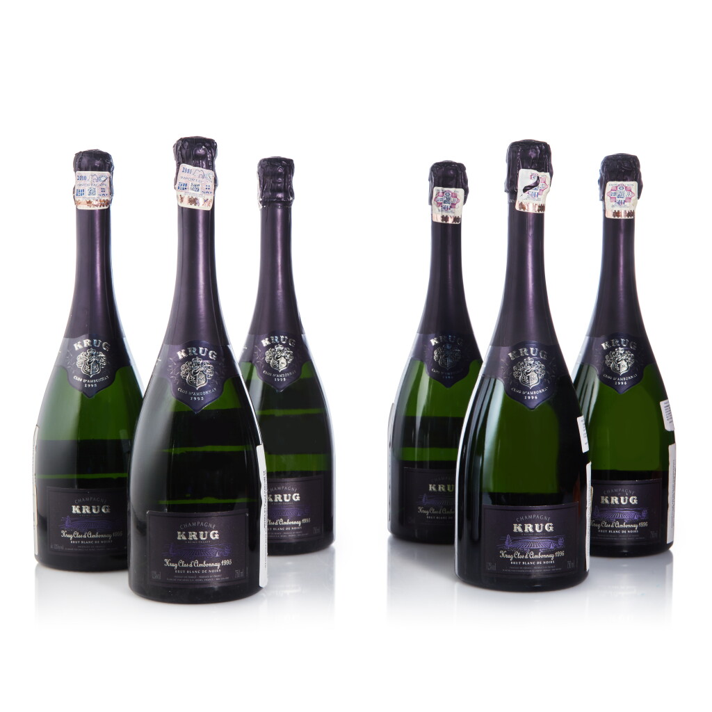 全螢幕檢視 - 查看456Krug, Clos d'Ambonnay 1996 (8 BT)的1