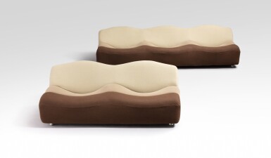 View full screen - View 1 of Lot 136. Deux Canapés ABCD, modèles F262 et F263.