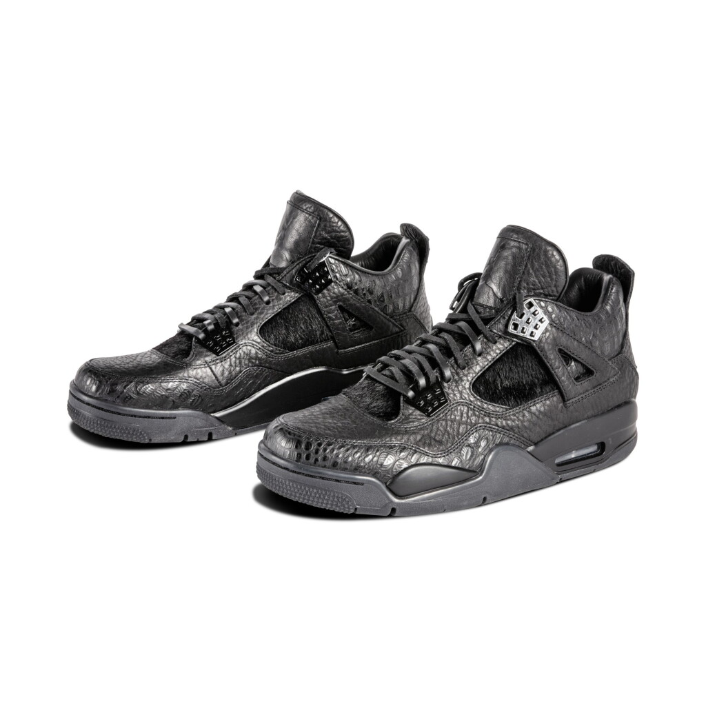 View full screen - View 1 of Lot 35. Nike Air Jordan IV Pinnacle 'Pony Hair' Sample | Size 9.