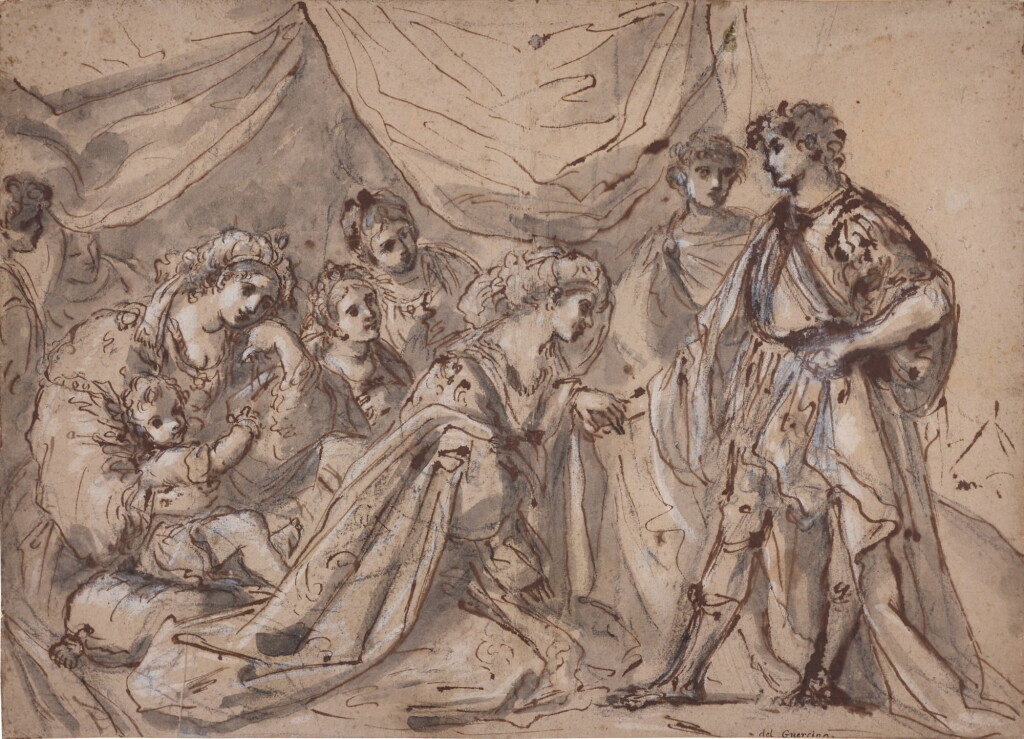 View full screen - View 1 of Lot 436. The Family of Darius before Alexander.