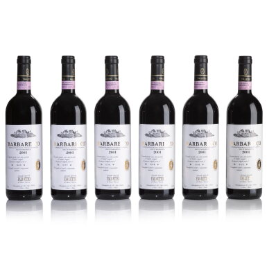 View full screen - View 1 of Lot 578. Barbaresco, Asili di Barbaresco 2001 Bruno Giacosa, Azienda Agricola Fal (6 BT).