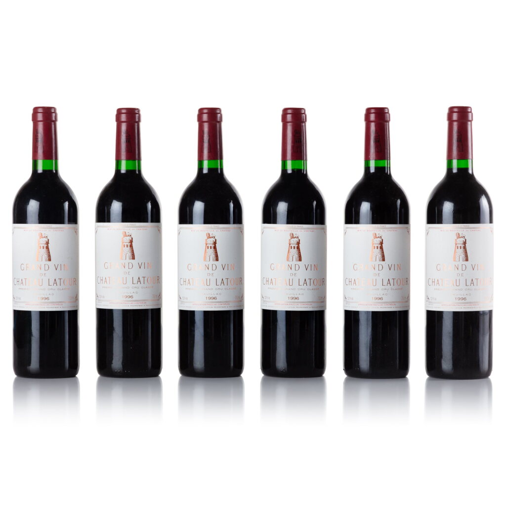 View full screen - View 1 of Lot 546. Château Latour 1996 (6 BT).