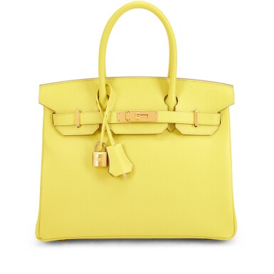 View full screen - View 1 of Lot 3060. Lime Epsom Birkin 30 Gold Hardware, 2022.