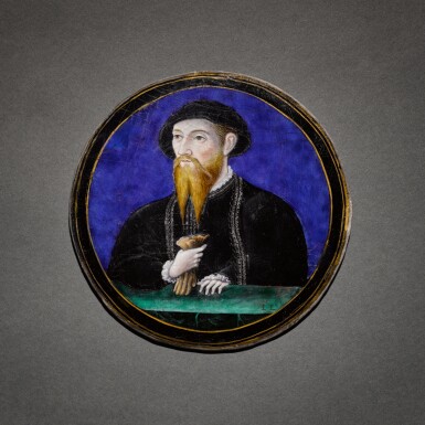 View full screen - View 1 of Lot 312. Roundel with a Portrait of a Man.