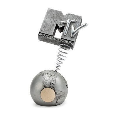 View full screen - View 1 of Lot 131. Red Hot Chili Peppers | MTV Europe Music Award, signed by Chad Smith.