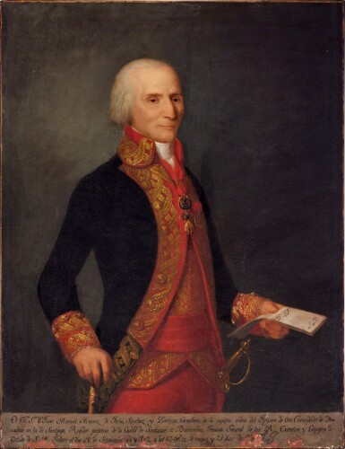 View full screen - View 1 of Lot 79. Portrait of Juan Manuel Álvarez de Faria y Sánchez y Zarzosa.