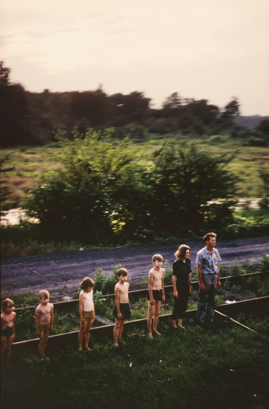 View full screen - View 1 of Lot 30. PAUL FUSCO | 'RFK FUNERAL TRAIN - REDISCOVERED'.
