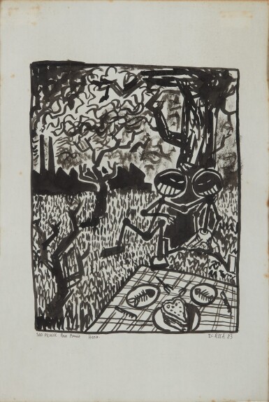 View full screen - View 1 of Lot 100. Sad Picnick.