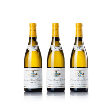 View full screen - View 1 of Lot 1332. Bienvenues Bâtard Montrachet 2015 Domaine Leflaive (3 BT).