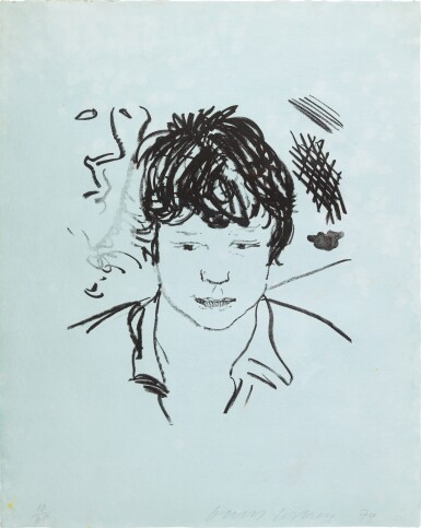 View full screen - View 1 of Lot 88. Study of Byron (MCA Tokyo 219).