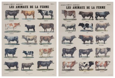 View full screen - View 1 of Lot 8. Les Animaux de la Ferme (Jamar 21).