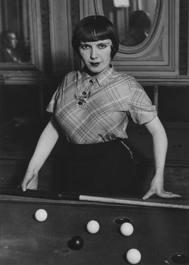 View full screen - View 1 of Lot 12. 'La fille au billard russe, Paris'.