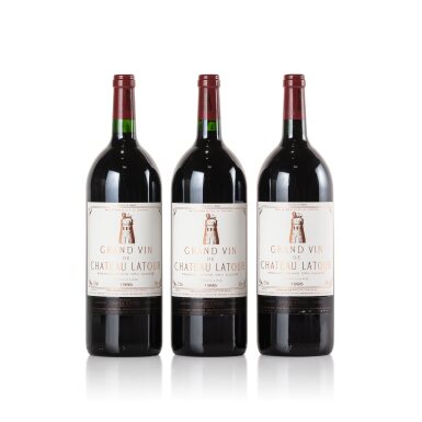View full screen - View 1 of Lot 9. Château Latour 1995 (3 MAG).