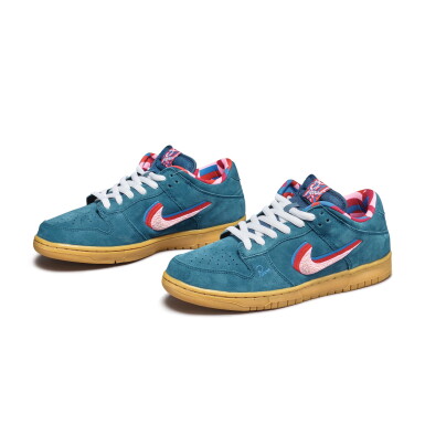 View full screen - View 1 of Lot 5. Pieter Janssen ‘Piet Parra’| ‘Friends and Family’ Nike Dunk Low SB | Size 9.