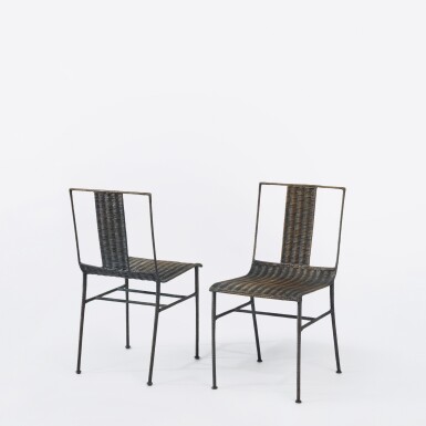 View full screen - View of Pair of Prototype "Pliniana" Chairs.