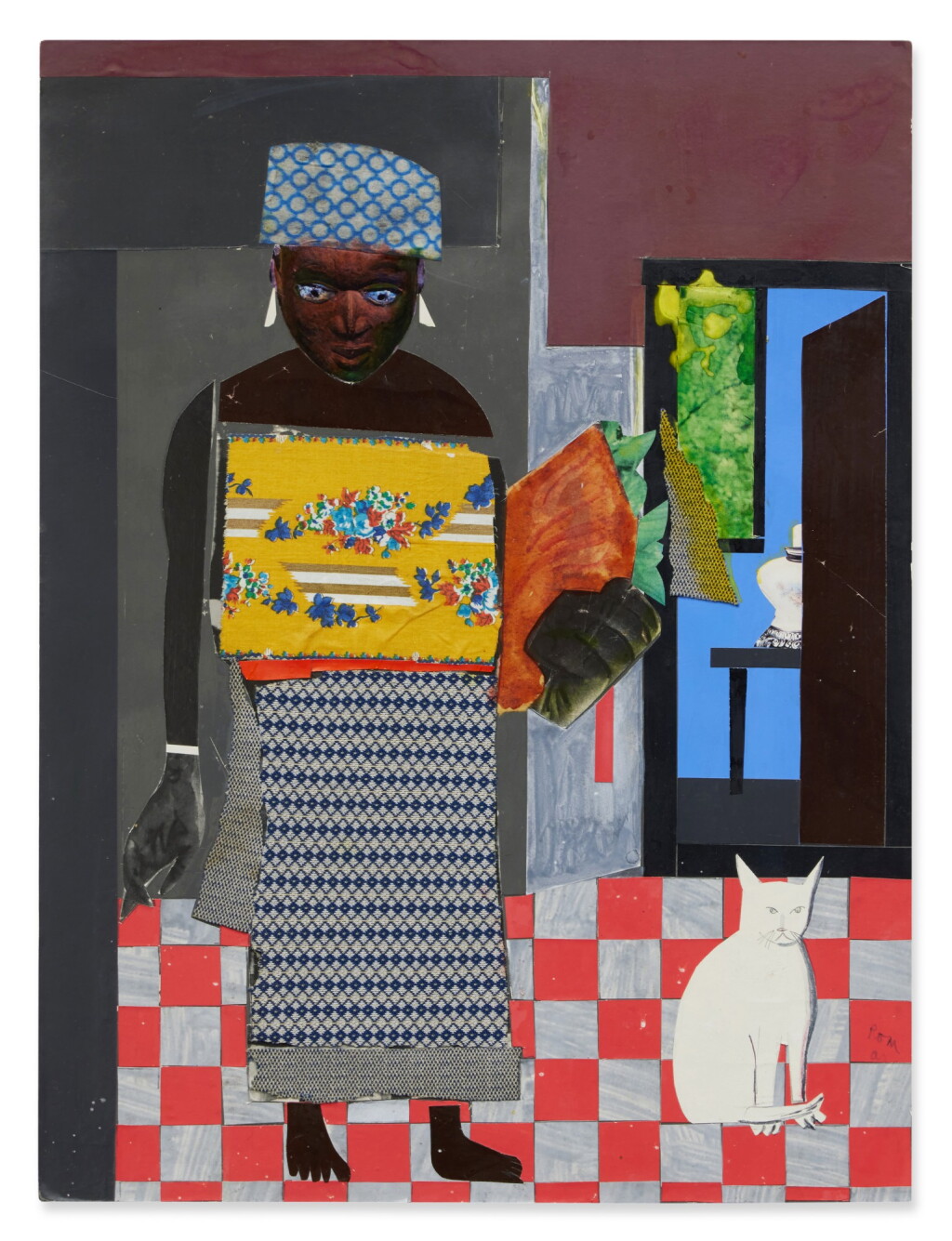 View full screen - View 1 of Lot 296. The White Cat.