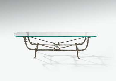 View full screen - View 1 of Lot 161. Berceau low table, second version.