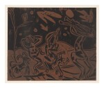 PABLO PICASSO | DANSE NOCTURNE AVEC UN HIBOU (LES DANSEURS AU HIBOU) (B. 936; BA. 1256)