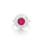 Bague saphir et diamants | Sapphire and diamond ring