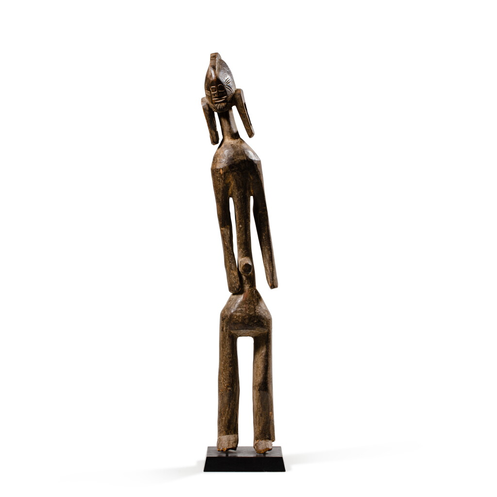 View full screen - View 1 of Lot 42. Statue, Mumuye, Nigeria | Mumuye Figure, Nigeria.