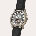 Reference 196.X.60.361.CN.BA | A white gold tourbillon wristwatch with retrograde date and power reserve indication | Circa 2008