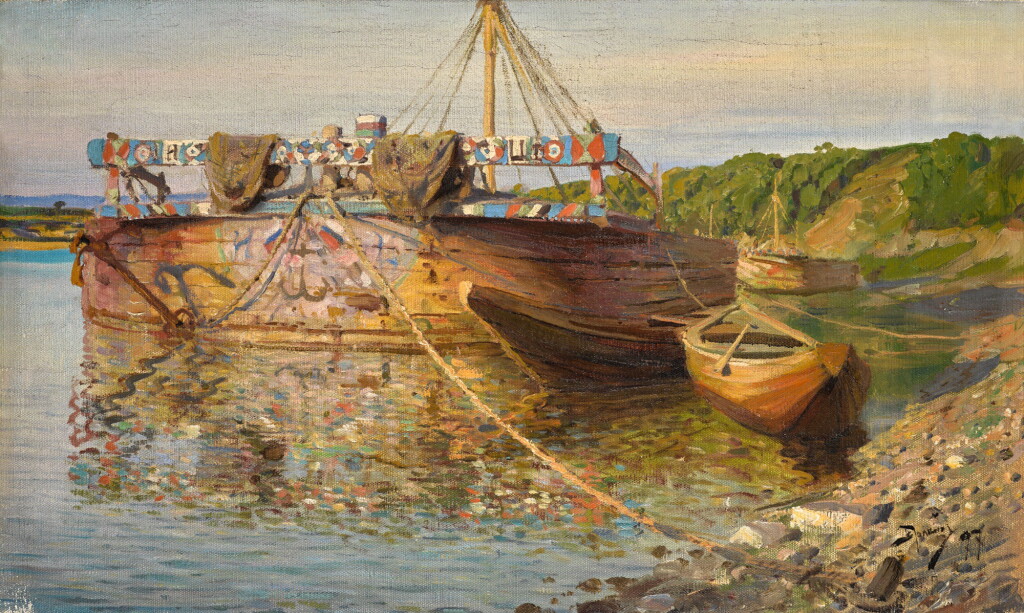View full screen - View 1 of Lot 23. VASILY DMITRIEVICH POLENOV | BARGE.