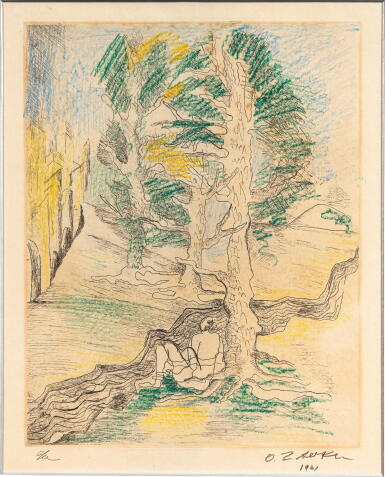 View full screen - View 1 of Lot 257. L'Arbre et le fleuve de vie, de L'Apocalypse.