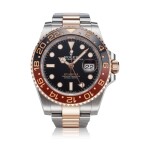 Reference 126711CHNR GMT-Master II "Root Beer' A stainless steel and pink gold automatic dual time wristwatch with date and bracelet, Circa 2019