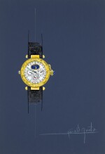 Design of a Cartier Pasha with accompanying NFT Circa 1982