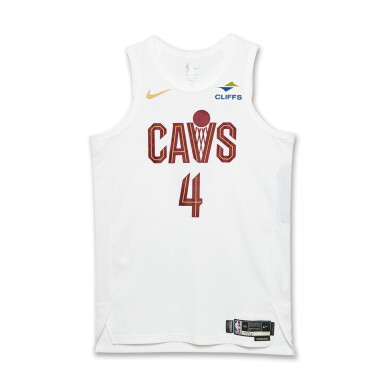 View full screen - View 1 of Lot 35. Evan Mobley Indiana Pacers 2025-2026 Game Worn Association Edition Jersey | Double-Double.