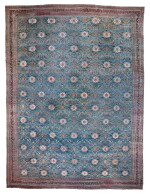 Tapis Agra, Nord de l'Inde, vers 1880-1890