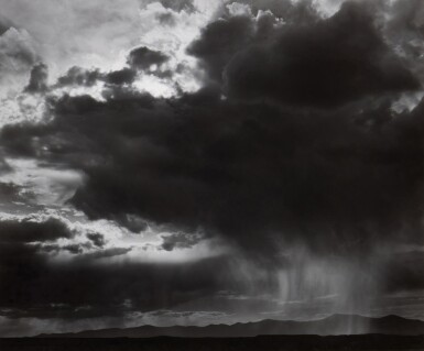 View full screen - View 1 of Lot 84. ‘Thunderstorm, Española Valley, New Mexico’.