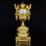 A Louis XVI ormolu "pendule au cercles tournants", Joseph-Léonard Roque, Paris, circa 1775, the case attributed to Marcel-François Noël