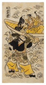 Anonymous | Stylish Benkei on Board (Furyu funa Benkei) | Edo period, 18th century