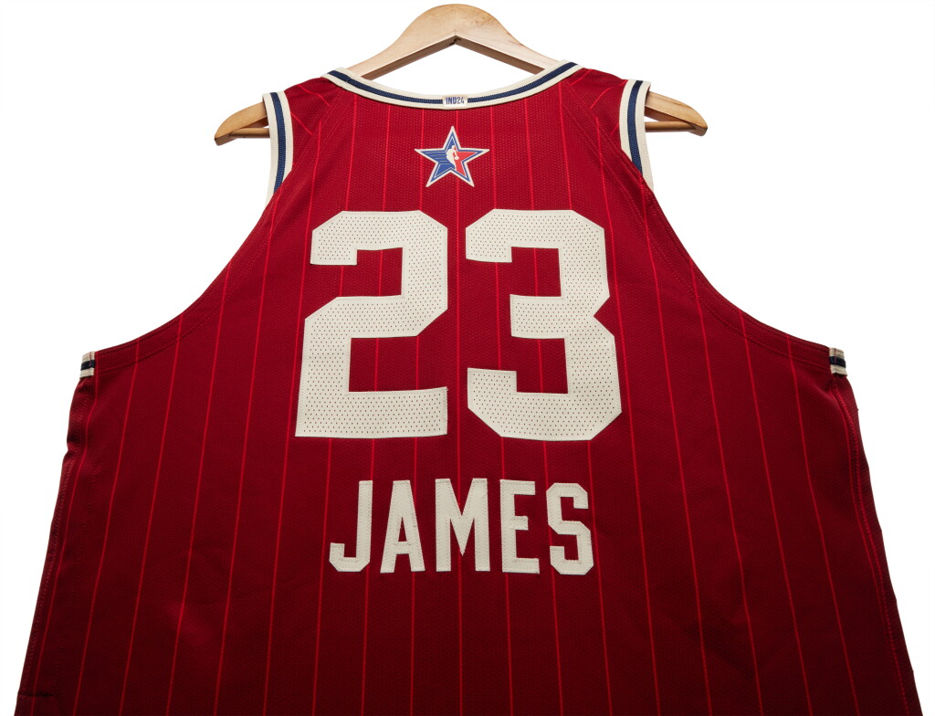 Voir en plein écran - Voir 1 du lot 4. LeBron James Game Worn ‘NBA All-Star Game’ Jersey | Record Breaking 20th All-Star Appearance .