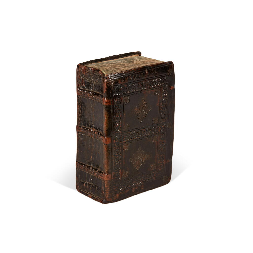 View full screen - View 1 of Lot 251. Plutarchus, La prima parte delle vite, Venice, 1529, contemporary binding, possibly Roman.