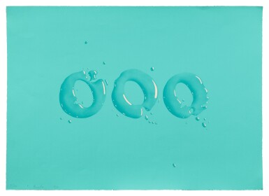 View full screen - View 1 of Lot 5. ED RUSCHA | OOO (E. 44).